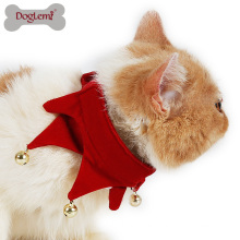 Holiday Gift for Pets Christmas Pet Costume Dog Cat Puppy Jingling Bell Scarf Bandana